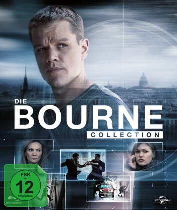Die Bourne Collection (Digibook, 4 Blu-rays + DVD)