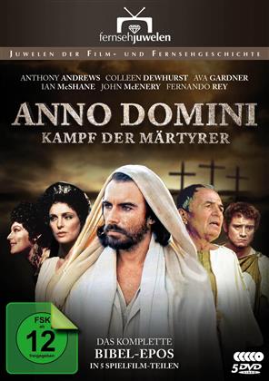 Anno Domini - Kampf der Märtyrer - Das komplette Bibel-Epos in 5 Spielfilm-Teilen (1985) (Fernsehjuwelen, 5 DVDs)