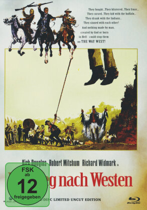 Der Weg nach Westen (1967) (Cover B, Edizione Limitata, Mediabook, Uncut, Blu-ray + DVD)