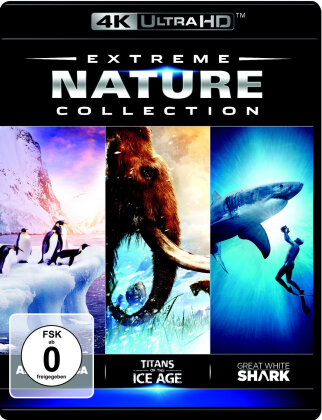 Extreme Nature Collection - Antarctica: On the Edge / Titans of the Ice Age / Great White Shark (4K Mastered, Imax)