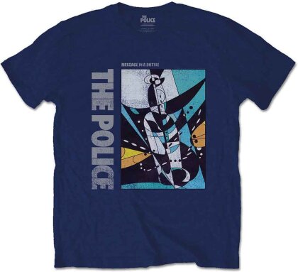 The Police Unisex T-Shirt - Message in a Bottle - Taille XL