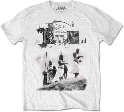 Monty Python - Knight Riders (White) T-Shirt