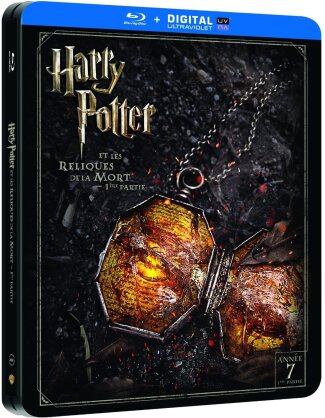 Harry Potter et les reliques de la mort - Partie 1 (2010) (Édition Limitée, Steelbook, 2 Blu-ray)