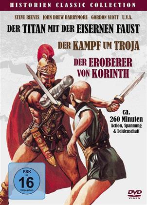 Historien Classic Collection - Der Titan mit der eisernen Faust / Der Kampf um Troja / Der Eroberer von Korinth (3 DVD)