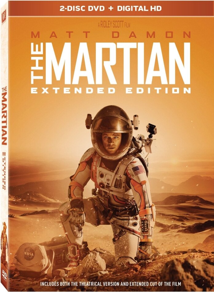 Martian (2015) (Widescreen, Extended Edition, 2 DVD)