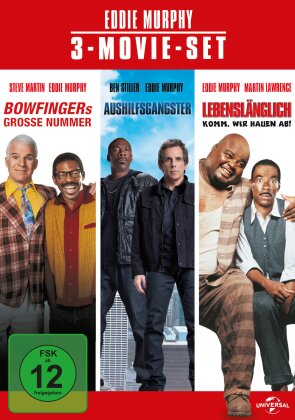 Eddie Murphy 3-Movie Set - Bowfingers grosse Nummer / Aushilfsgangster / Lebenslänglich - Komm wir hauen drauf (3 DVDs)