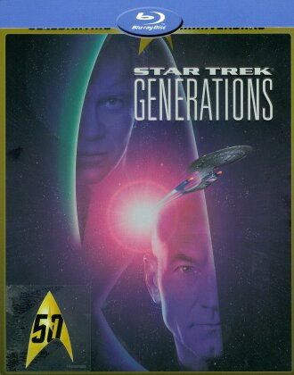 Star Trek 7 - Generations (1994) (50th Anniversary Edition, Limited Edition, Steelbook)