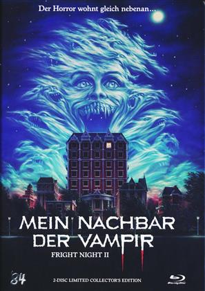 Mein Nachbar der Vampir (1988) (Cover A, Mediabook, Édition Collector Limitée, Uncut, Blu-ray + DVD)