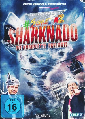 Sharknado - Die komplette Trilogie (SchleFaZ - Die schlechtesten Filme aller Zeiten, 4 DVDs)