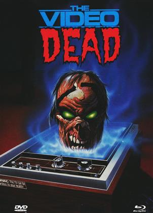 The Video Dead (1987) (Cover B, Mediabook, Blu-ray + DVD)