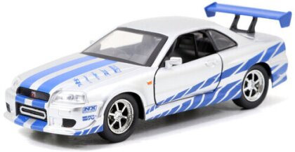 Fast & Furious: 2002 Nissan Skyline GTR R34 - Diecast Modell 1:32