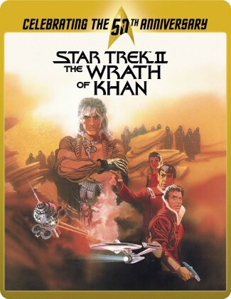 Star Trek 2 - The Wrath Of Khan (1982) (Édition Limitée 50ème Anniversaire, Steelbook)