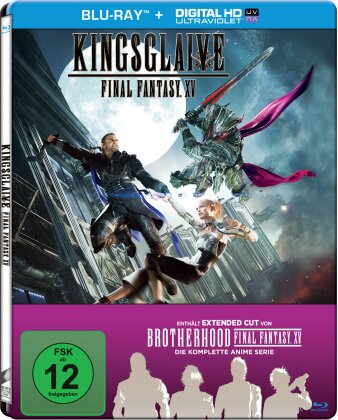 Kingsglaive - Final Fantasy XV (2016) (Steelbook, 2 Blu-ray)