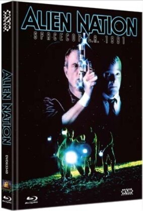 Alien Nation - Spacecop L.A. 1991 (1988) (Cover B, Mediabook, Blu-ray + DVD)
