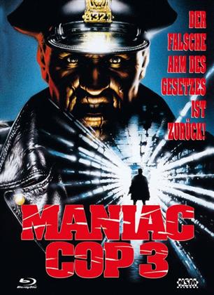 Maniac Cop 3 (1993) (Cover A, Limited Edition, Mediabook, Blu-ray + DVD)