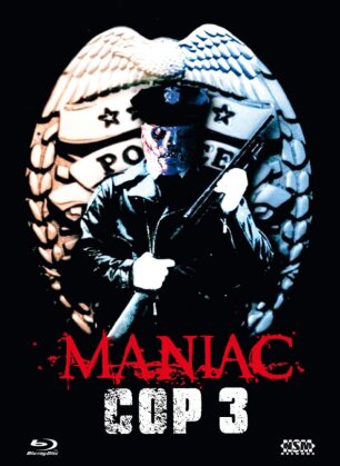 Maniac Cop 3 (1993) (Cover C, Mediabook, Blu-ray + DVD)