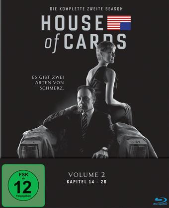 House of Cards - Staffel 2 (New Edition, 4 Blu-rays)