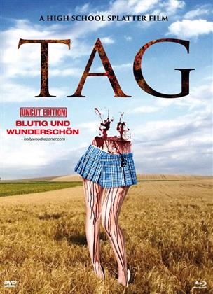 Tag (2015) (Cover C, Uncut Edition, Limited Edition, Mediabook, Blu-ray + DVD)
