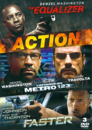 Action - The Equalizer / L'attaque du Métro 123 / Faster (3 DVDs)