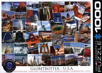 Globetrotter USA - Puzzle