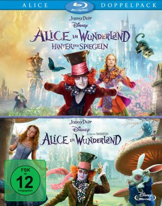 Alice im Wunderland 1 & 2 (2 Blu-rays)