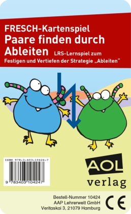 FRESCH-Kartenspiel - Paare finden durch Ableiten (Kartenspiel)