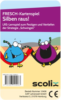 FRESCH-Kartenspiel - Silben raus! (Kartenspiel)