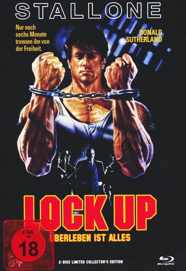 Lock Up (1989) (Cover A, Mediabook, Limited Collector's Edition, Blu-ray + DVD)