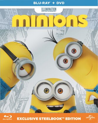 Minions (2015) (Steelbook, Blu-ray + DVD)