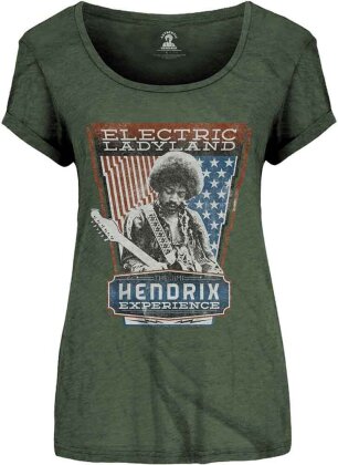 Jimi Hendrix Ladies T-Shirt - Electric Ladyland