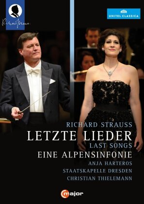 Sächsische Staatskapelle Dresden, Christian Thielemann & Anja Harteros - Strauss - Lieder / Eine Alpensinfonie (C Major, Unitel Classica)