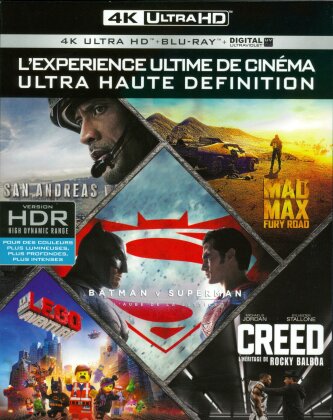 L'Experience Ultime de Cinéma Ultra Haute Definition (5 4K Ultra HDs + 5 Blu-rays)