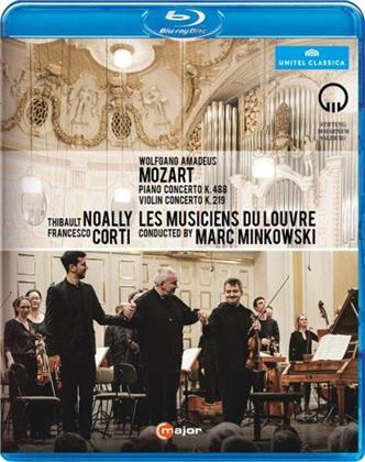 Les Musiciens du Louvre, Marc Minkowski & Francesco Corti - Mozart - Piano Concerto & Violin Concerto (C Major, Unitel Classica)