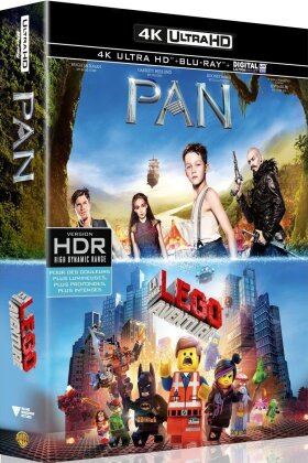 Pan / La grande aventure Lego (2 4K Ultra HDs + 2 Blu-ray)
