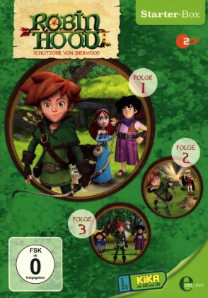 Robin Hood - Schlitzohr von Sherwood - Starterbox - Vol. 1-3 (3 DVDs)