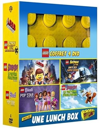 LEGO - Coffret (inclus une Lunch Box, 4 DVD)