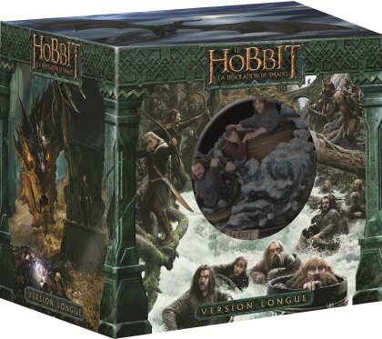 Le Hobbit 2 - La désolation de Smaug (2013) (Statue, Version Longue, 2 Blu-ray 3D + 3 Blu-ray + 2 DVD)