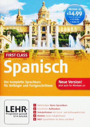 First Class 16.0 - Spanisch Sprachkurs
