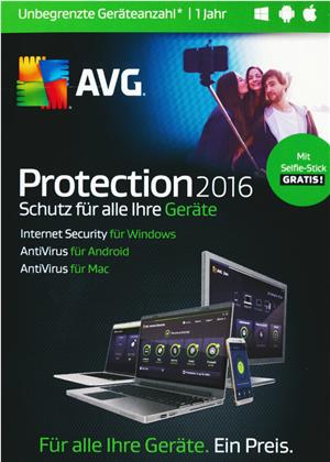 AVG Protection 2016 Sommer Edition [unbegrenzte Lizenzen] [PC/Mac/Android]