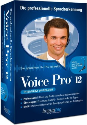Linguatec Voice Pro 12 Premium Wireless