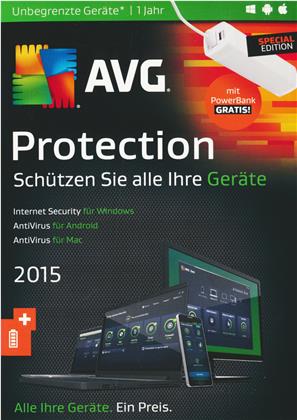 AVG Protection 2015 inkl. Power Bank Swiss Edition [PC/Mac/Android]