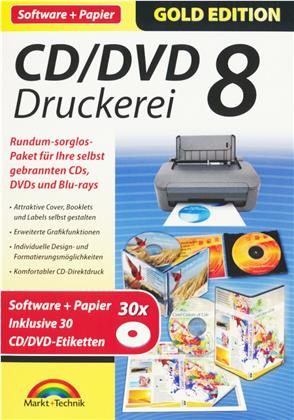 Gold Edition - CD/DVD Druckerei 8 mit Papier