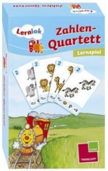 Lernlok (Kartenspiel) - Zahlen-Quartett