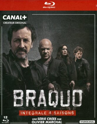 Braquo - Intégrale 4 Saisons (12 Blu-ray)