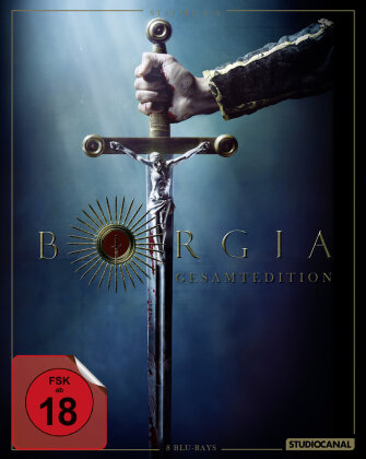 Borgia (Gesamtedition - Staffel 1-3, 8 Blu-rays)