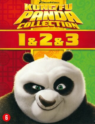 Kung Fu Panda 1-3 (3 Blu-rays)