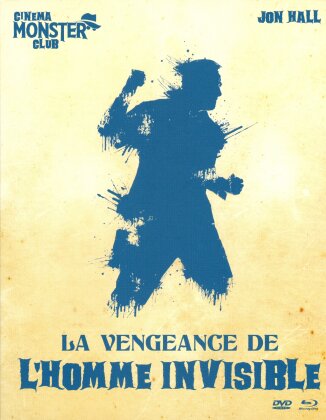 La vengeance de l'Homme Invisible (1944) (Collection Cinema Monster Club, s/w, Blu-ray + DVD)