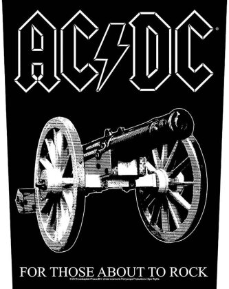 AC/DC - For Those About To Rock Back Patch