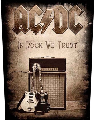 AC/DC Back Patch - In Rock We Trust