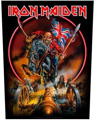 Iron Maiden Back Patch - England